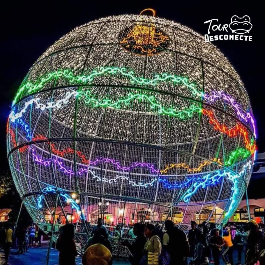 Esfera de Navidad Chignahuapan Puebla