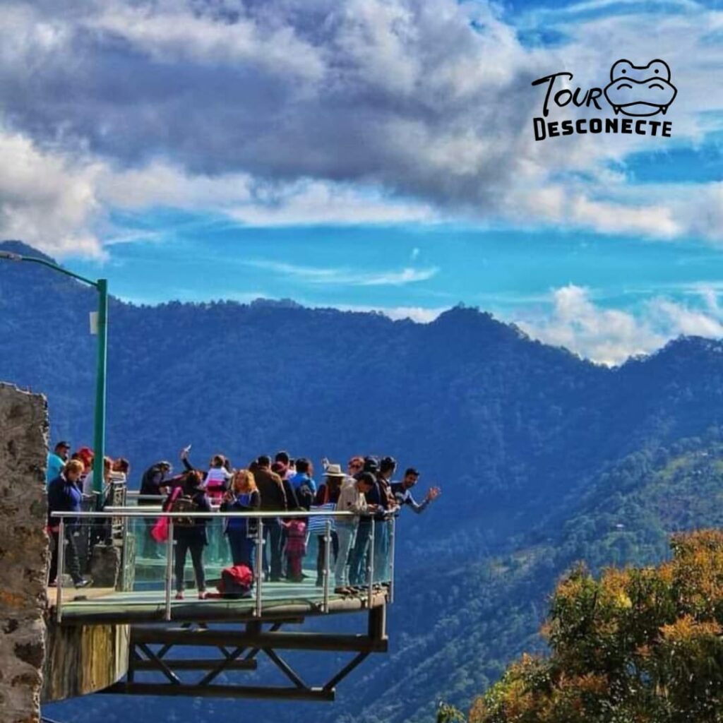 Mirador de cristal Zacatlan de las manzanas Puebla